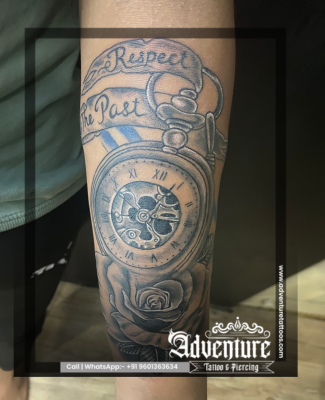Geometric tattoo design Adventure Tattoo Ahmedabad